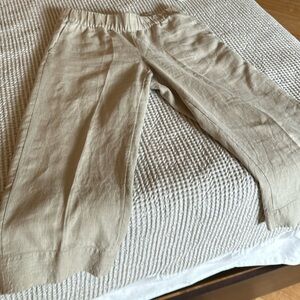 J Jill Pure Jill linen crop wide leg pant purchased last spring PS linen